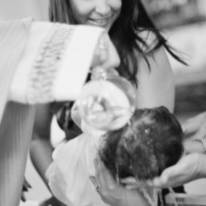 baptism ceremony at st. gregorys in san mateo
