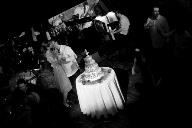 wedding reception at The Beehive in Boston