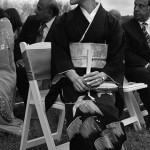 Japanese kimono at a wedding in Maryland